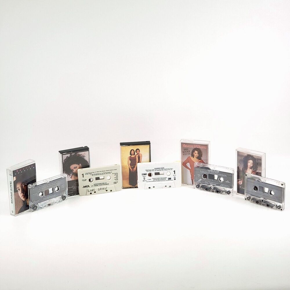 Lot Of 5 Vtg Female Vocalist Cassettes R&B/Soul Stephanie Mills Vanessa Williams